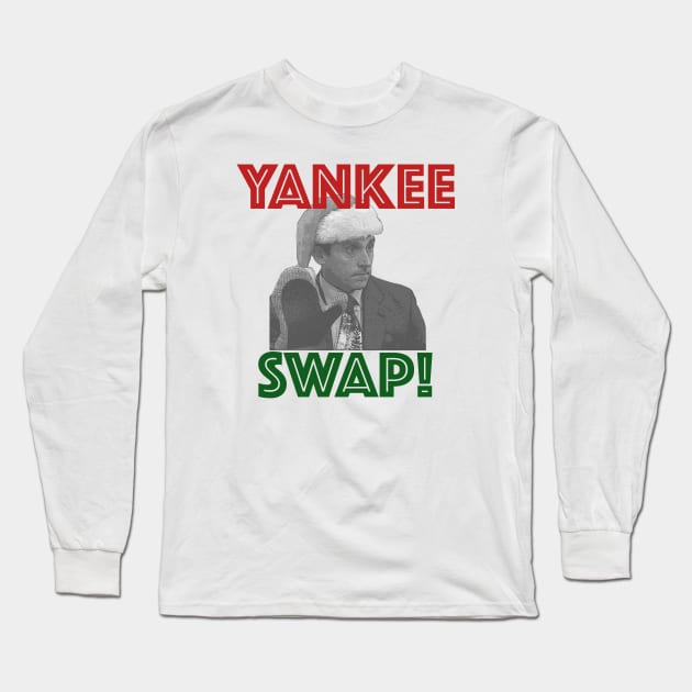 The Office - Yankee Swap! Christmas Long Sleeve T-Shirt by OfficeBros